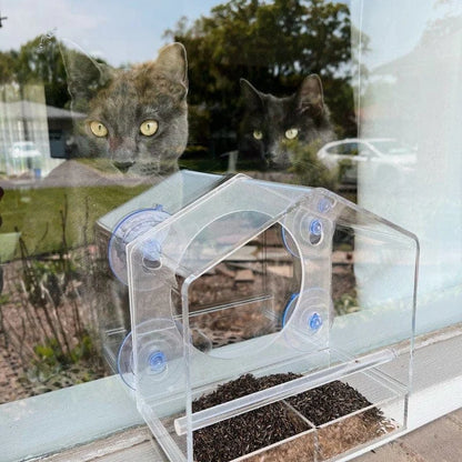 ClearView: Window Bird Feeder